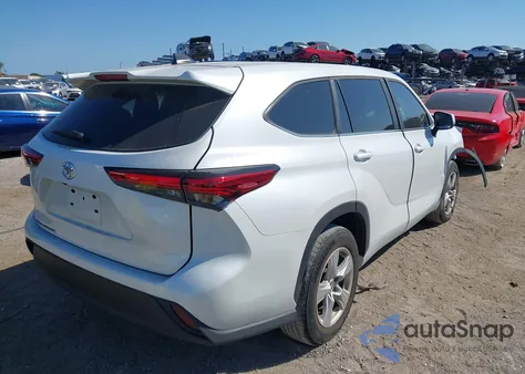 2023 Toyota Highlander L z USA, uszkodzony, nr VIN 5TDKDRAH2PS044773